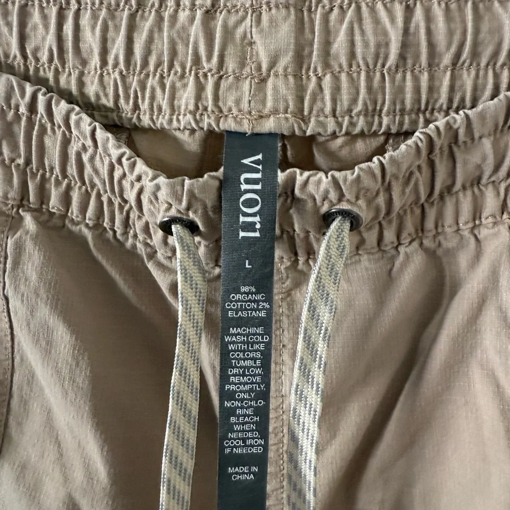 Vuori Vintage Ripstop Pants in Coconut Womens Large - Picture 11 of 11